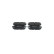 Brake Pad Set, disc brake BP1296 Bosch, Thumbnail 2
