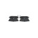 Brake Pad Set, disc brake BP1296 Bosch, Thumbnail 4