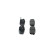 Brake Pad Set, disc brake BP1296 Bosch, Thumbnail 5