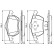 Brake Pad Set, disc brake BP1298 Bosch