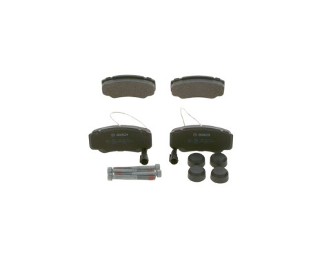 Brake Pad Set, disc brake BP1299 Bosch, Image 4