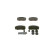Brake Pad Set, disc brake BP1299 Bosch, Thumbnail 4