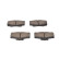 Brake Pad Set, disc brake BP130 Bosch, Thumbnail 5