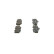 Brake Pad Set, disc brake BP130 Bosch, Thumbnail 7