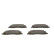 Brake Pad Set, disc brake BP1300 Bosch, Thumbnail 5