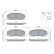 Brake Pad Set, disc brake BP1300 Bosch, Thumbnail 7