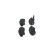 Brake Pad Set, disc brake BP1302 Bosch, Thumbnail 5