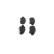 Brake Pad Set, disc brake BP1302 Bosch, Thumbnail 7