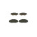 Brake Pad Set, disc brake BP1303 Bosch, Thumbnail 4