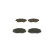 Brake Pad Set, disc brake BP1303 Bosch, Thumbnail 6