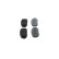 Brake Pad Set, disc brake BP1303 Bosch, Thumbnail 5