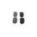 Brake Pad Set, disc brake BP1303 Bosch, Thumbnail 7