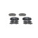 Brake Pad Set, disc brake BP1304 Bosch