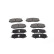 Brake Pad Set, disc brake BP1304 Bosch, Thumbnail 5