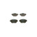Brake Pad Set, disc brake BP1306 Bosch, Thumbnail 3