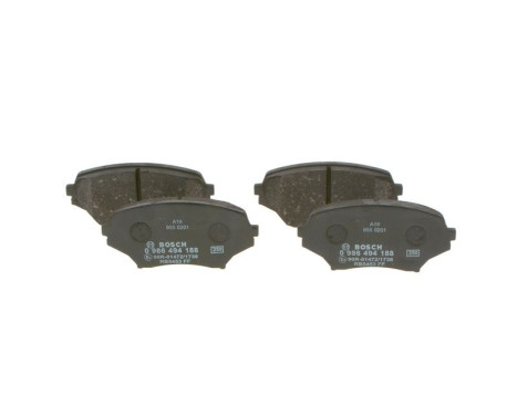 Brake Pad Set, disc brake BP1308 Bosch