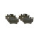 Brake Pad Set, disc brake BP1310 Bosch