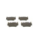 Brake Pad Set, disc brake BP1310 Bosch, Thumbnail 5