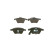 Brake Pad Set, disc brake BP1311 Bosch, Thumbnail 4