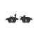 Brake Pad Set, disc brake BP1311 Bosch, Thumbnail 6