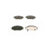 Brake Pad Set, disc brake BP1313 Bosch, Thumbnail 3