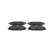 Brake Pad Set, disc brake BP1314 Bosch, Thumbnail 4