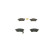 Brake Pad Set, disc brake BP1315 Bosch, Thumbnail 6