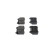 Brake Pad Set, disc brake BP1316 Bosch, Thumbnail 5