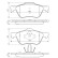 Brake Pad Set, disc brake BP1319 Bosch, Thumbnail 4