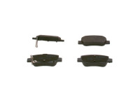 Brake Pad Set, disc brake BP1327 Bosch