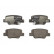 Brake Pad Set, disc brake BP1328 Bosch