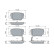 Brake Pad Set, disc brake BP1328 Bosch, Thumbnail 2