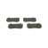 Brake Pad Set, disc brake BP1329 Bosch, Thumbnail 2