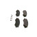 Brake Pad Set, disc brake BP1330 Bosch, Thumbnail 2