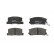 Brake Pad Set, disc brake BP1334 Bosch