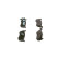 Brake Pad Set, disc brake BP1341 Bosch, Thumbnail 2