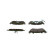 Brake Pad Set, disc brake BP1341 Bosch, Thumbnail 3