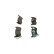 Brake Pad Set, disc brake BP1341 Bosch, Thumbnail 4