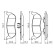 Brake Pad Set, disc brake BP1341 Bosch, Thumbnail 5