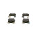 Brake Pad Set, disc brake BP1343 Bosch, Thumbnail 3