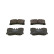 Brake Pad Set, disc brake BP1345 Bosch, Thumbnail 2