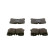 Brake Pad Set, disc brake BP1345 Bosch, Thumbnail 4