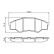 Brake Pad Set, disc brake BP1347 Bosch, Thumbnail 5