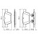 Brake Pad Set, disc brake BP1349 Bosch, Thumbnail 7