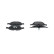 Brake Pad Set, disc brake BP1351 Bosch, Thumbnail 4
