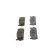 Brake Pad Set, disc brake BP1352 Bosch, Thumbnail 4