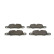 Brake Pad Set, disc brake BP1353 Bosch, Thumbnail 5