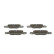 Brake Pad Set, disc brake BP1353 Bosch, Thumbnail 6