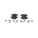 Brake Pad Set, disc brake BP1354 Bosch, Thumbnail 2
