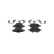 Brake Pad Set, disc brake BP1354 Bosch, Thumbnail 4